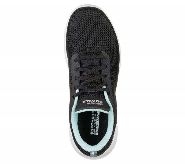 Dámské Tréninkové Boty Skechers GOwalk Joy - Upturn Černé | YTUKNBZ-39