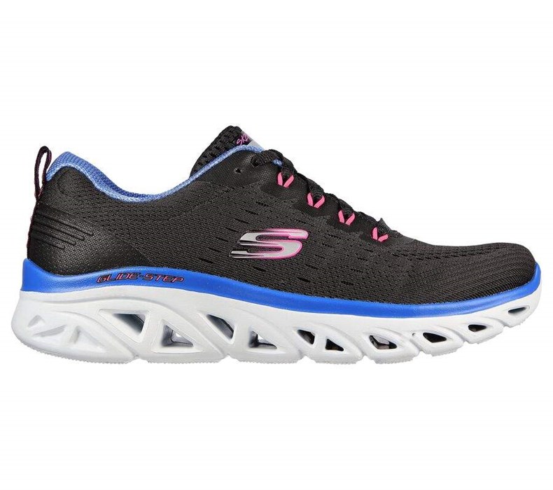 Dámské Tréninkové Boty Skechers Glide-Step Sportovní - Fresh Charm Černé | CIYUJTN-43