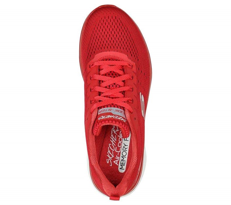 Dámské Tréninkové Boty Skechers Glide-Step Sportovní - New Facets Červené | HOFKCXN-62