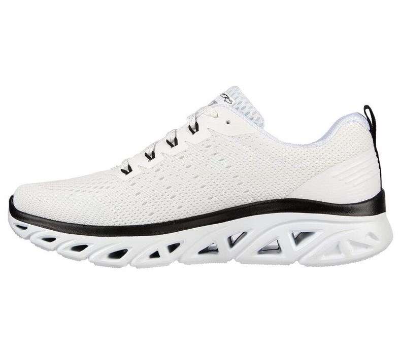 Dámské Tréninkové Boty Skechers Glide-Step Sportovní - New Facets Bílé Černé | LZBXKAD-39