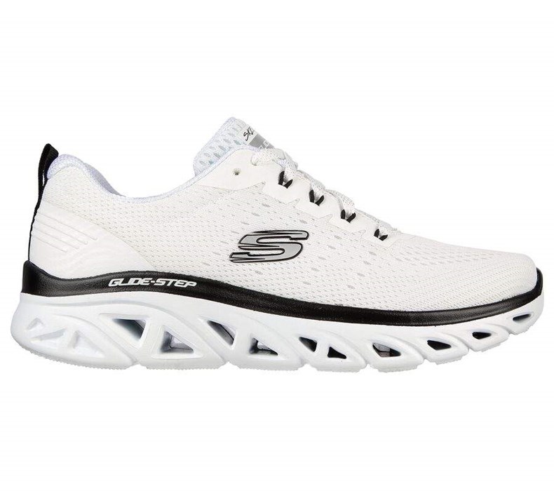 Dámské Tréninkové Boty Skechers Glide-Step Sportovní - New Facets Bílé Černé | LZBXKAD-39