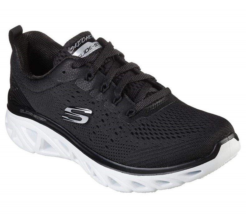 Dámské Tréninkové Boty Skechers Glide-Step Sportovní - New Facets Černé Bílé | YPKBMGR-78