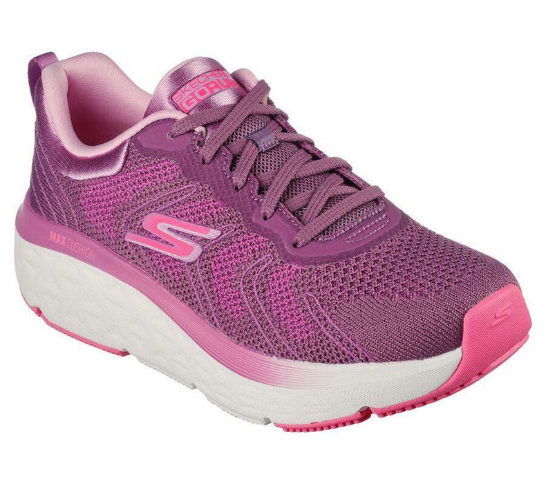 Dámské Tréninkové Boty Skechers Max Cushioning Delta Fialové Růžové | JFWTHRC-73