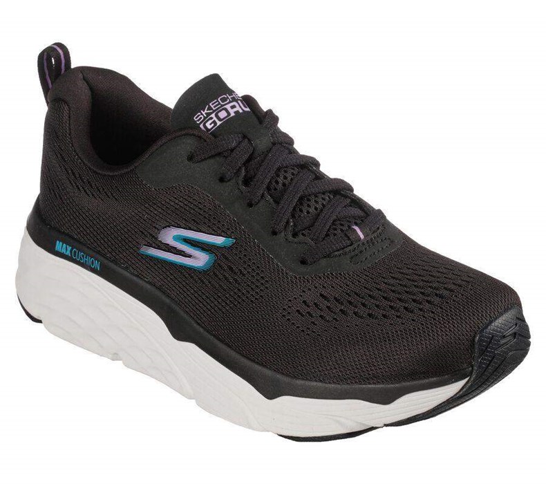 Dámské Tréninkové Boty Skechers Max Cushioning Elite - Destination Point Černé | JXGUOME-78