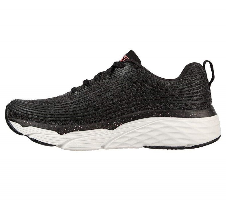 Dámské Tréninkové Boty Skechers Max Cushioning Elite - Your Planet Černé Růžové | MWLNPGE-10