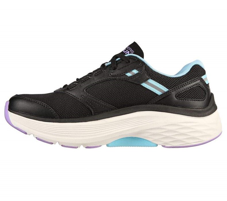 Dámské Tréninkové Boty Skechers Max Cushioning Arch Fit - Fast Dash Černé | NRSCTVA-24