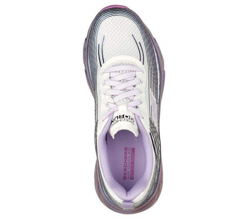 Dámské Tréninkové Boty Skechers Max Cushioning Elite - Wild Stride Bílé | ODHFXPG-29