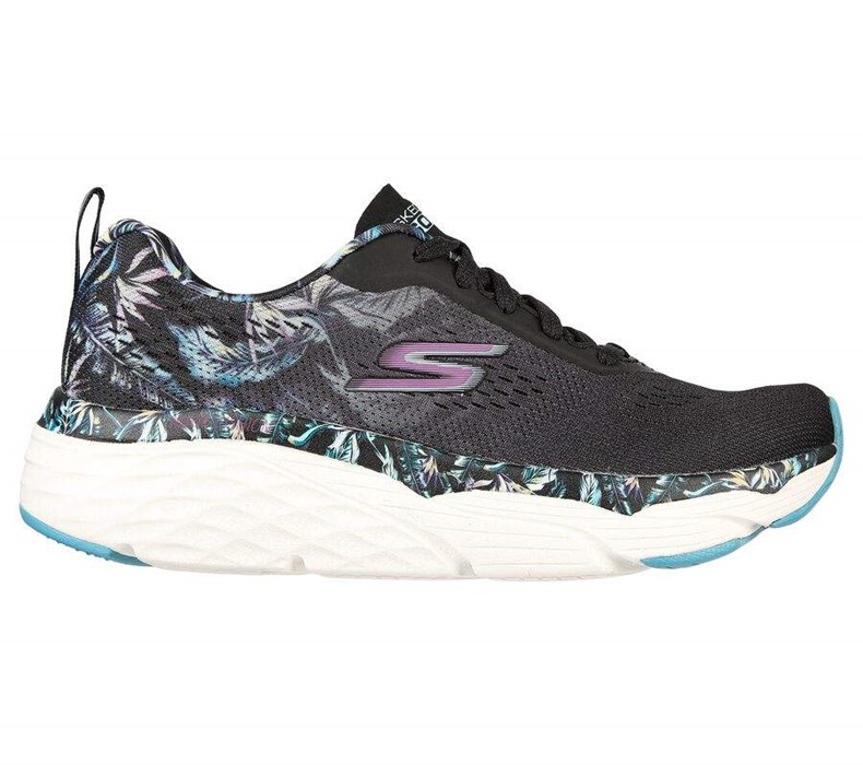 Dámské Tréninkové Boty Skechers Max Cushioning Elite - Blooming Paradise Černé Viacfarebný | QAXHJMS-87