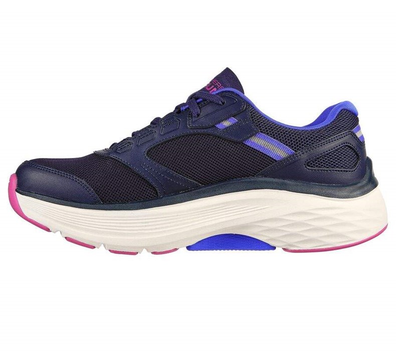 Dámské Tréninkové Boty Skechers Max Cushioning Arch Fit - Fast Dash Tmavě Blankyt Fialové | SXTZEKD-93