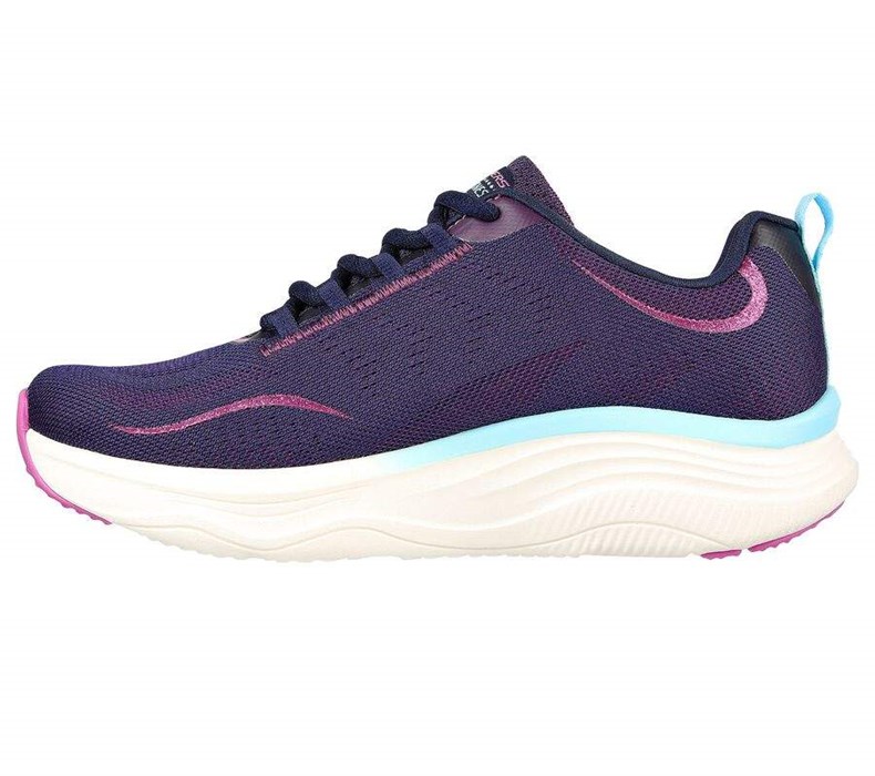 Dámské Tréninkové Boty Skechers Relaxed Fit: D'Lux Fitness Tmavě Blankyt Fialové | BVGURWC-62