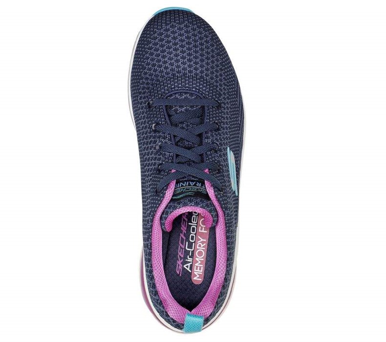 Dámské Tréninkové Boty Skechers Skech-Air Element 2.0 - Amuse Me Tmavě Blankyt Fialové | ADJWZIB-84