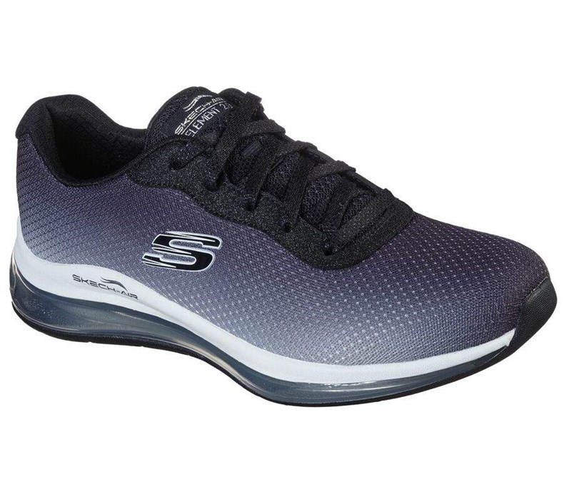 Dámské Tréninkové Boty Skechers Skech-Air Element 2.0 Černé Bílé | GYQILMW-49