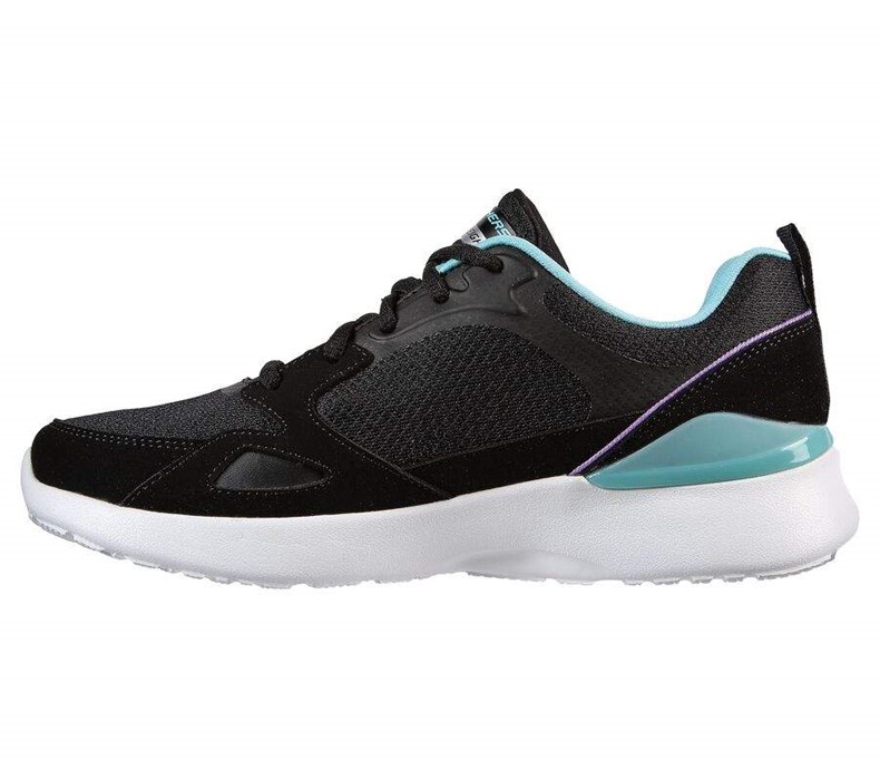 Dámské Tréninkové Boty Skechers Skech-Air Dynamight - Carefree Way Černé Mátově Zelená | MEDZLBV-59