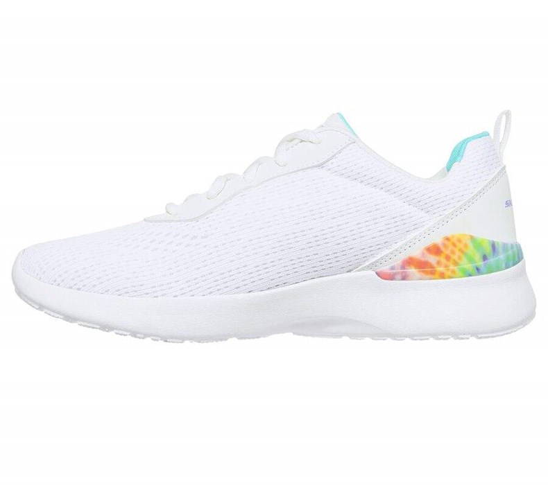 Dámské Tréninkové Boty Skechers Skech-Air Dynamight - Groovy Path Bílé Viacfarebný | WNSDTJP-40