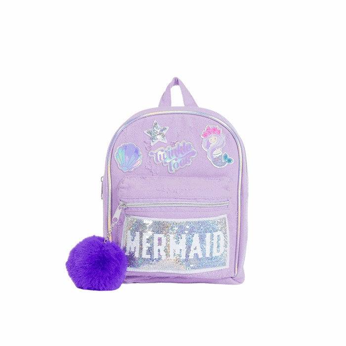 Dívčí Backpack Skechers Twinkle Toes: Flip Sequins Mini Fialové | WDZBLIJ-40