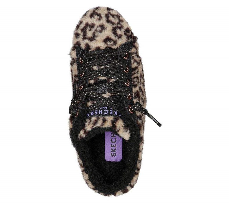 Dívčí Boty Casual Skechers Goldie - Generation Cozy Leopard | CSMNEKO-07