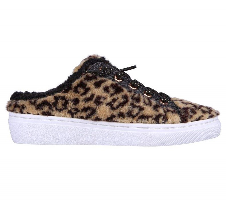 Dívčí Boty Casual Skechers Goldie - Generation Cozy Leopard | CSMNEKO-07