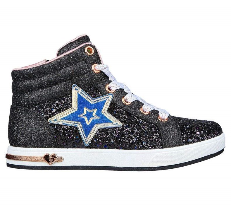 Dívčí Boty Casual Skechers Shoutouts 2.0 - Starry Glam Černé | MNUFIVG-93