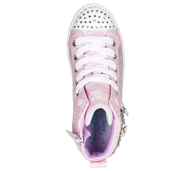 Dívčí Boty Casual Skechers Twi-Lites 2.0 - Twinkle Charms Levandule | TGCJASN-43