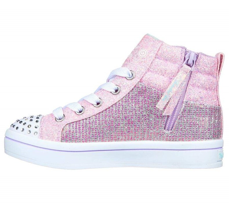 Dívčí Boty Casual Skechers Twi-Lites 2.0 - Twinkle Charms Levandule | TGCJASN-43