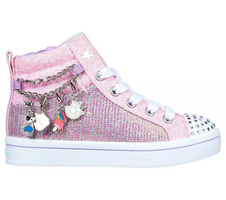 Dívčí Boty Casual Skechers Twi-Lites 2.0 - Twinkle Charms Levandule | TGCJASN-43