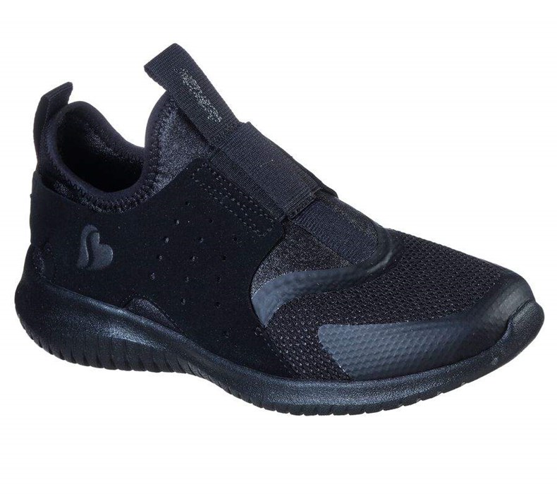 Dívčí Boty Casual Skechers Ultra Flex - Academic Runner Černé | OVLEXIZ-35