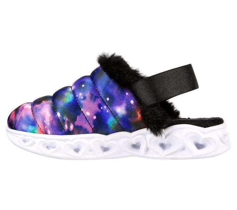 Dívčí Mokasíny Skechers Heart Lights - Cosmic Cozies Černé Viacfarebný | BMJSWFV-06