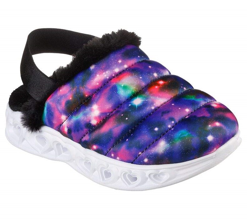 Dívčí Mokasíny Skechers Heart Lights - Cosmic Cozies Černé Viacfarebný | BMJSWFV-06