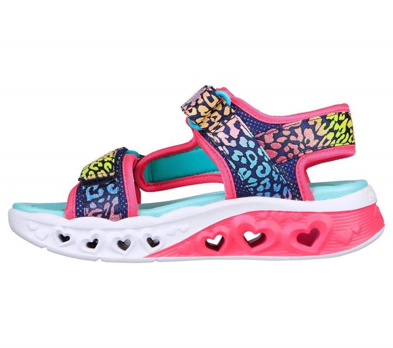 Dívčí Sandály Skechers Flutter Heart Tmavě Blankyt Viacfarebný | TFOZLKV-82