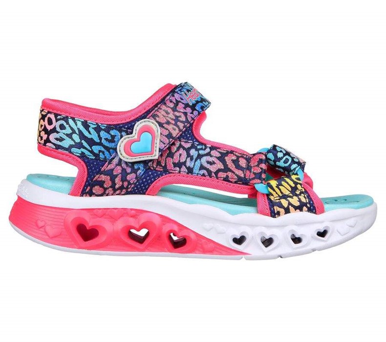 Dívčí Sandály Skechers Flutter Heart Tmavě Blankyt Viacfarebný | TFOZLKV-82