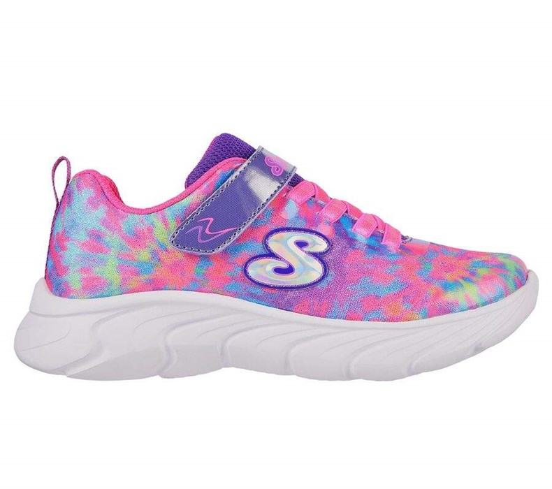 Dívčí Tenisky Skechers Dynamic Dash - Vivid Paint Fialové Viacfarebný | IPXZVAK-29