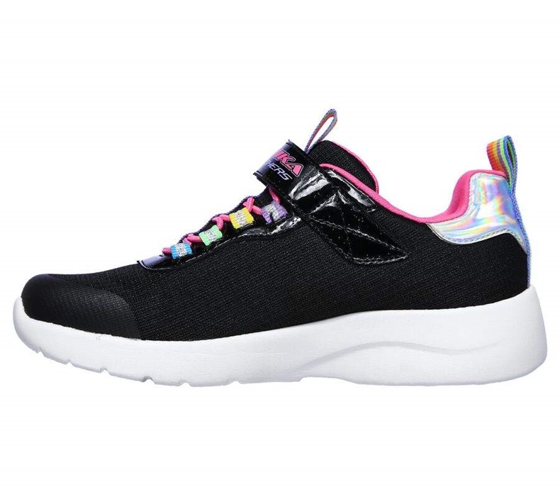 Dívčí Tenisky Skechers Dynamight 2.0 - Rockin' Rainbow Černé Viacfarebný | BAIJEWG-13