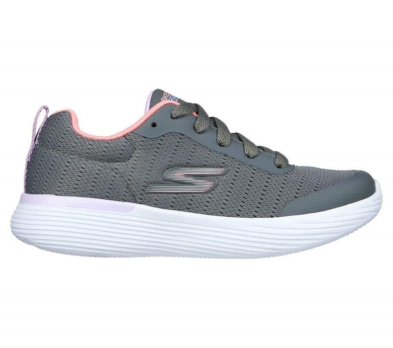 Dívčí Tenisky Skechers GOrun 400 V2 - Basic Edge Šedé Růžové | CLPTDWS-20