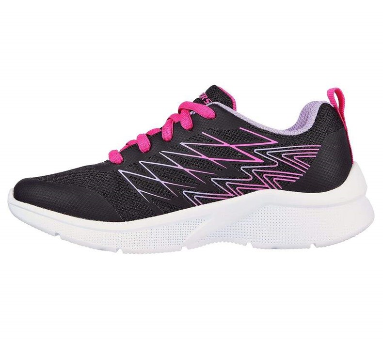 Dívčí Tenisky Skechers Microspec - Bright Runner Černé | MAXNRTI-95