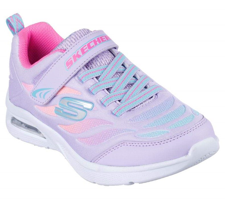 Dívčí Tenisky Skechers Microspec Max - Airy Color Levandule Viacfarebný | QOZHYPG-93