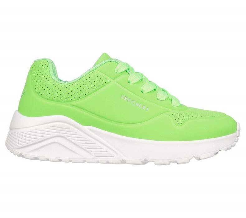 Dívčí Tenisky Skechers Uno Lite - In My Zone Zelene | ADCYHJP-75