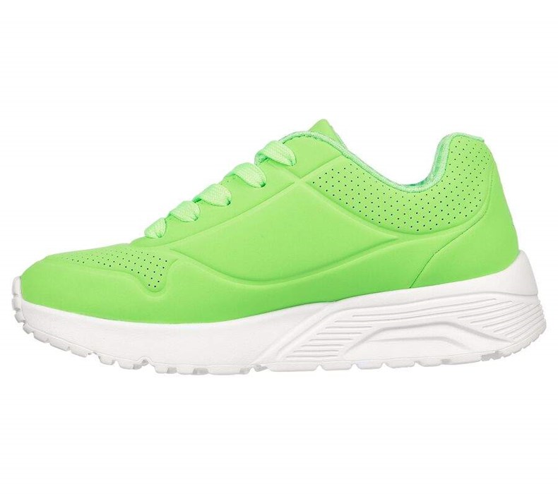 Dívčí Tenisky Skechers Uno Lite - In My Zone Zelene | ADCYHJP-75