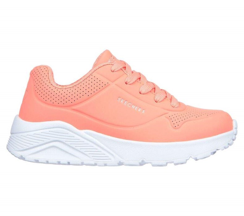 Dívčí Tenisky Skechers Uno Lite - In My Zone Oranžové | VWMBRKA-10