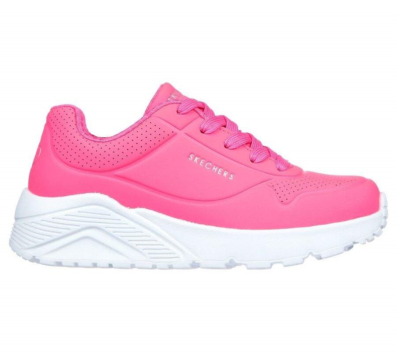 Dívčí Tenisky Skechers Uno Lite - In My Zone Růžové | ZUSCJMQ-39