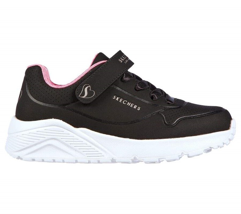 Dívčí Tenisky Skechers Uno Lite Černé | WVXPOBQ-34