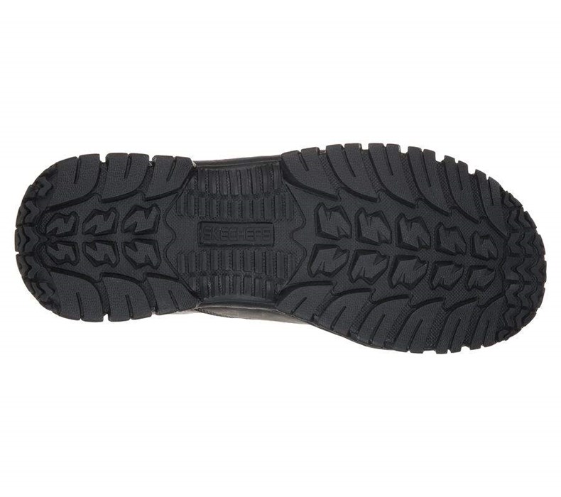 Pánské Bezpečnostní Boty Skechers Relaxed Fit: Hartan ST Černé | CQHUEGJ-86