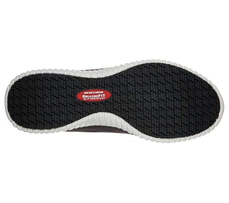 Pánské Bezpečnostní Boty Skechers Relaxed Fit: Cessnock SR Šedé | DOXLGFB-65