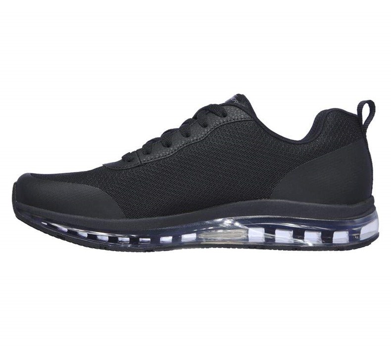 Pánské Bezpečnostní Boty Skechers Relaxed Fit: Skech-Air - Chamness SR Černé | QGDVXYR-53