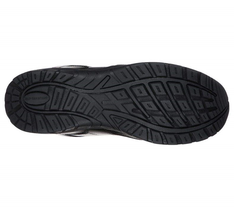 Pánské Bezpečnostní Boty Skechers Relaxed Fit: Braly Tactical Černé | QSNHBYM-81