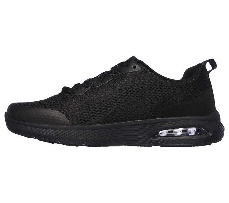 Pánské Bezpečnostní Boty Skechers Relaxed Fit: DynaAir SR Černé | TYKEMVL-21