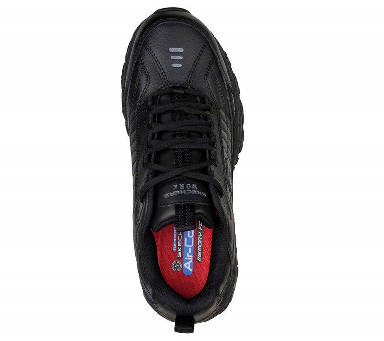 Pánské Bezpečnostní Boty Skechers Soft Stride - Fambli SR Černé | SXWPDVC-04