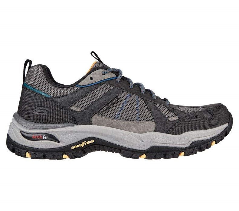 Pánské Boty Casual Skechers Arch Fit Dawson - Vortego Černé | IXOVZGB-39