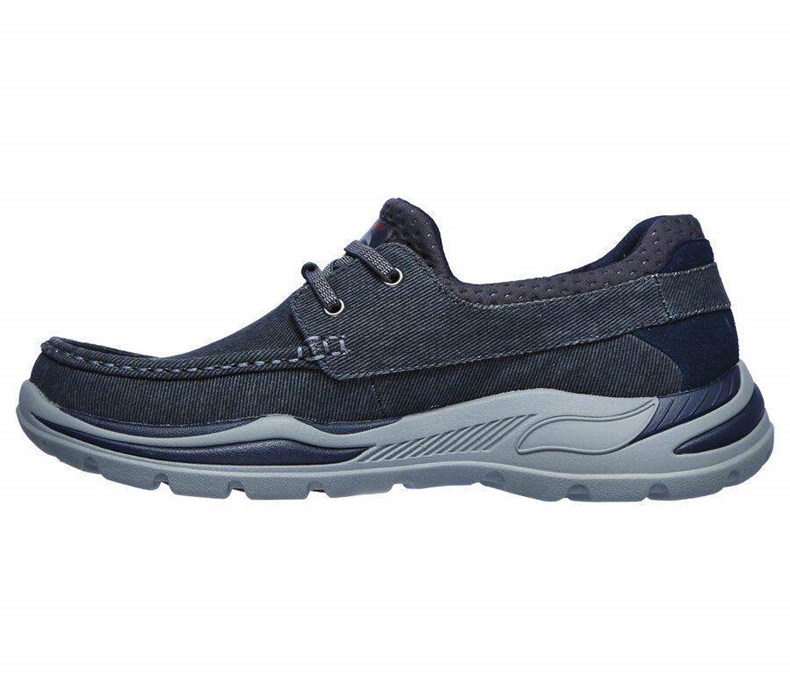 Pánské Boty Casual Skechers Arch Fit Motley - Oven Tmavě Blankyt | LDVZXNG-48