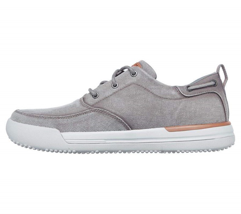 Pánské Boty Casual Skechers Brewer - Portero Šedé | QZHJKAT-10