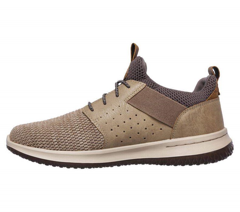 Pánské Boty Casual Skechers Delson - Camben Hnědé | ORUVYWM-73